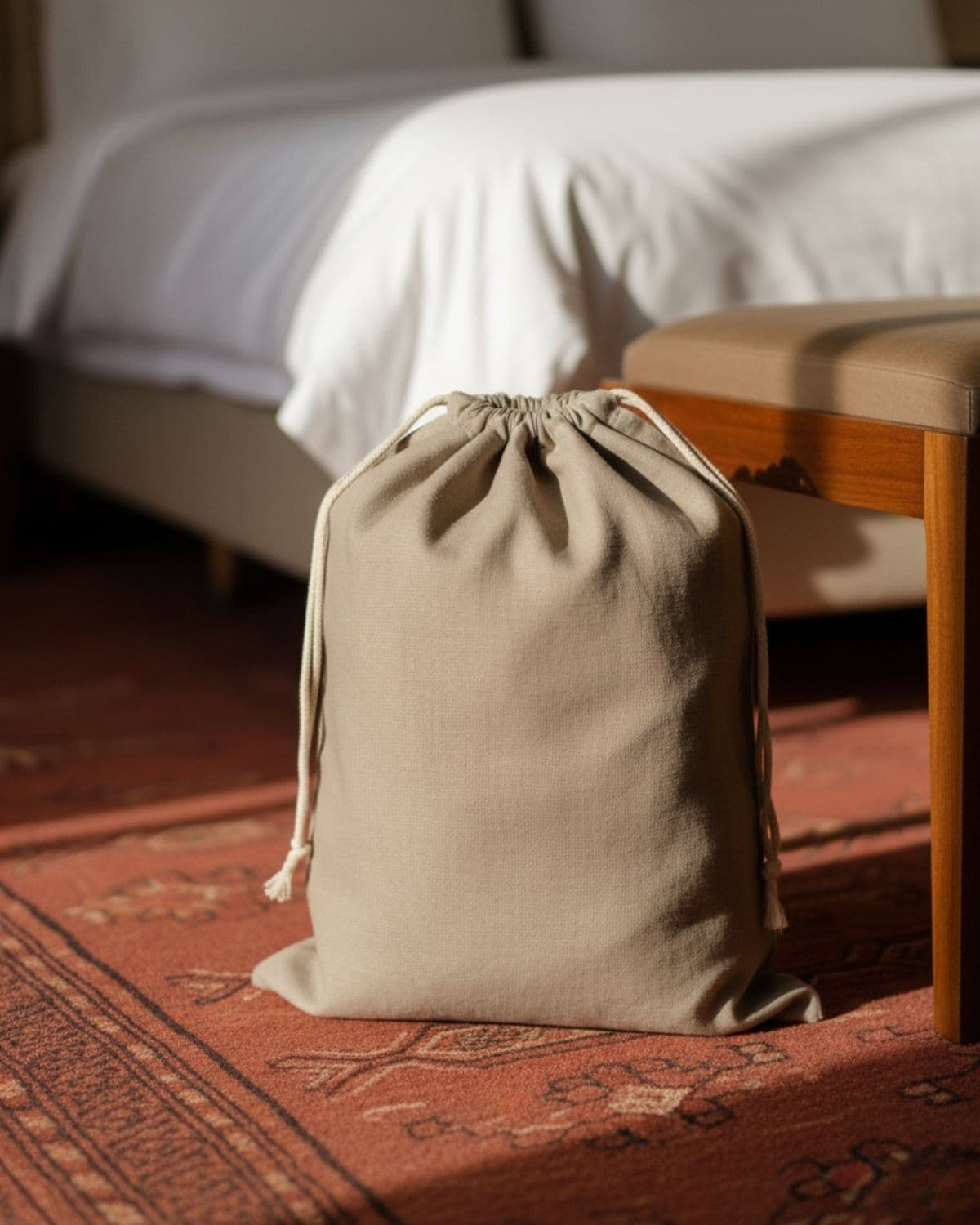 Sacs à linge d'hôtel